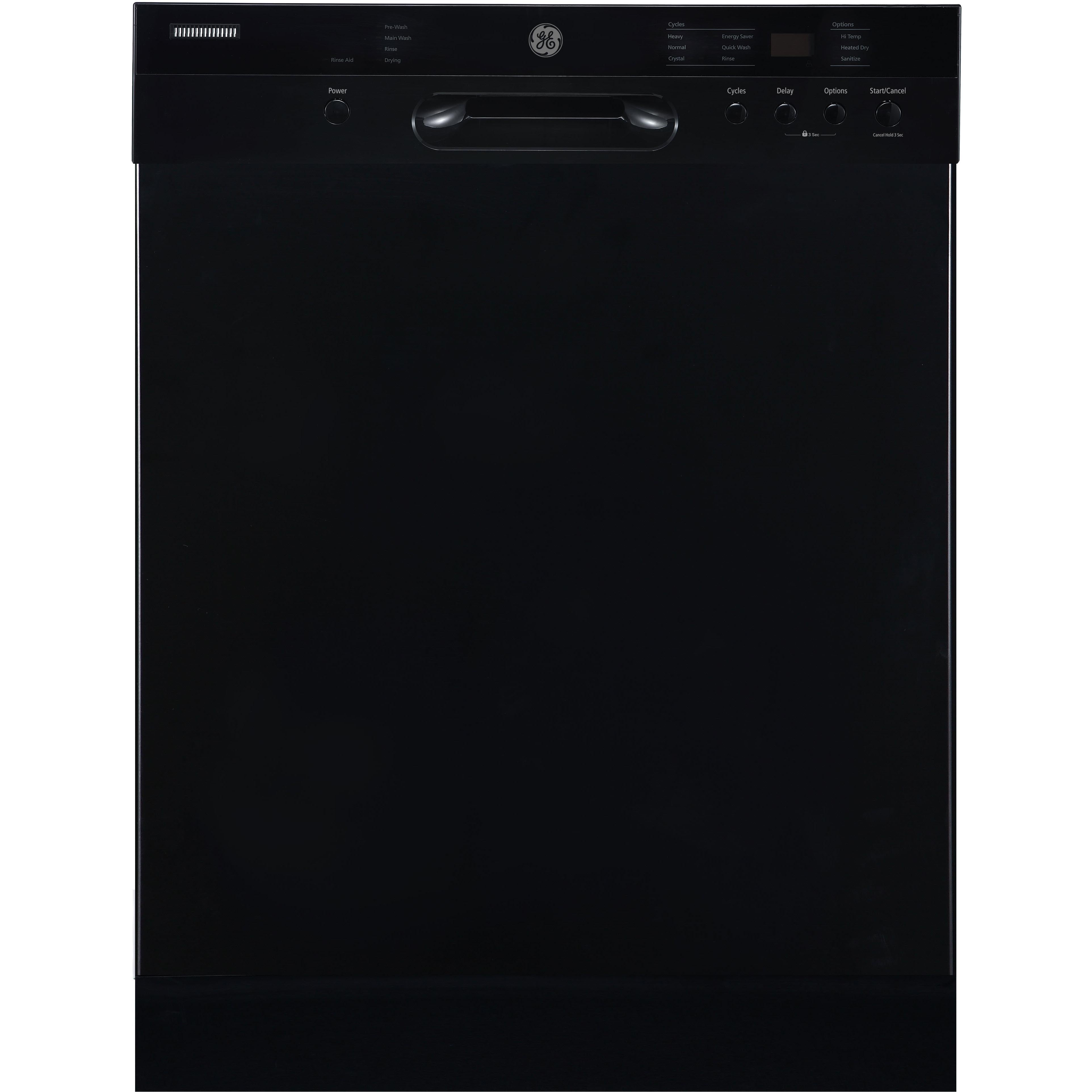 Ge profile best sale dishwasher black