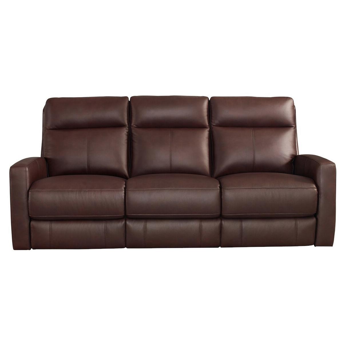 Amax Leather Benson Power Leather Recliner 6673W-10P2-2523