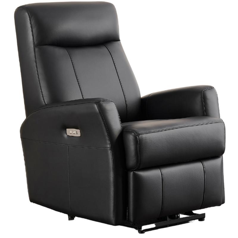 Amax Leather Benson Power Leather Recliner 6673W-10P2-2523