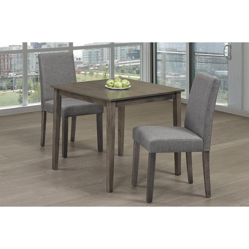 Titus Furniture T3115/249 3 pc Dining Set - Grey IMAGE 1