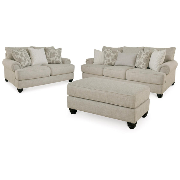 Benchcraft Asanti 13201U1 3 pc Sofa, Loveseat and Ottoman Set IMAGE 1