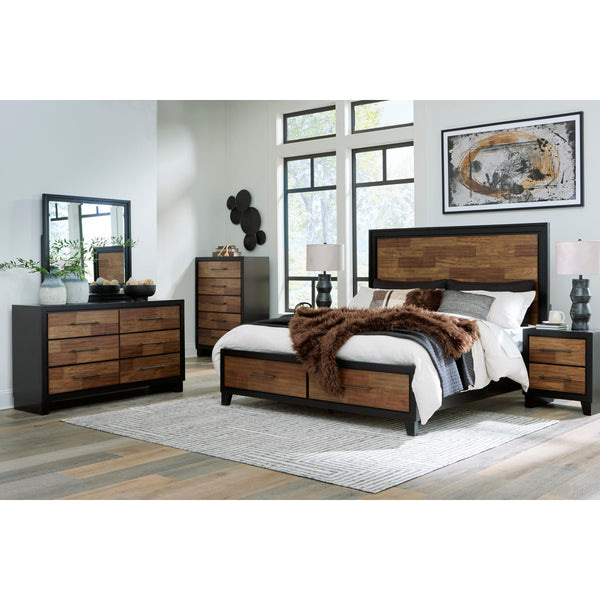 Benchcraft Kraeburn B496 7 pc Queen Panel Bedroom Set IMAGE 1