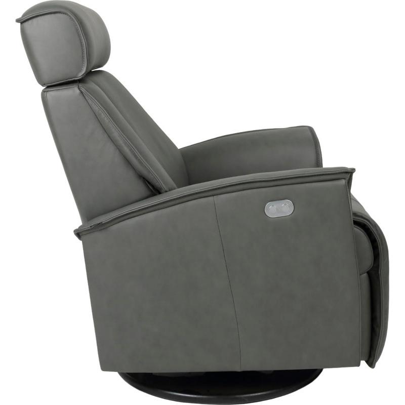 Fjords of Norway Venice Power Swivel Glider Leather Recliner Venice Large Power-SL-227 GREY IMAGE 10