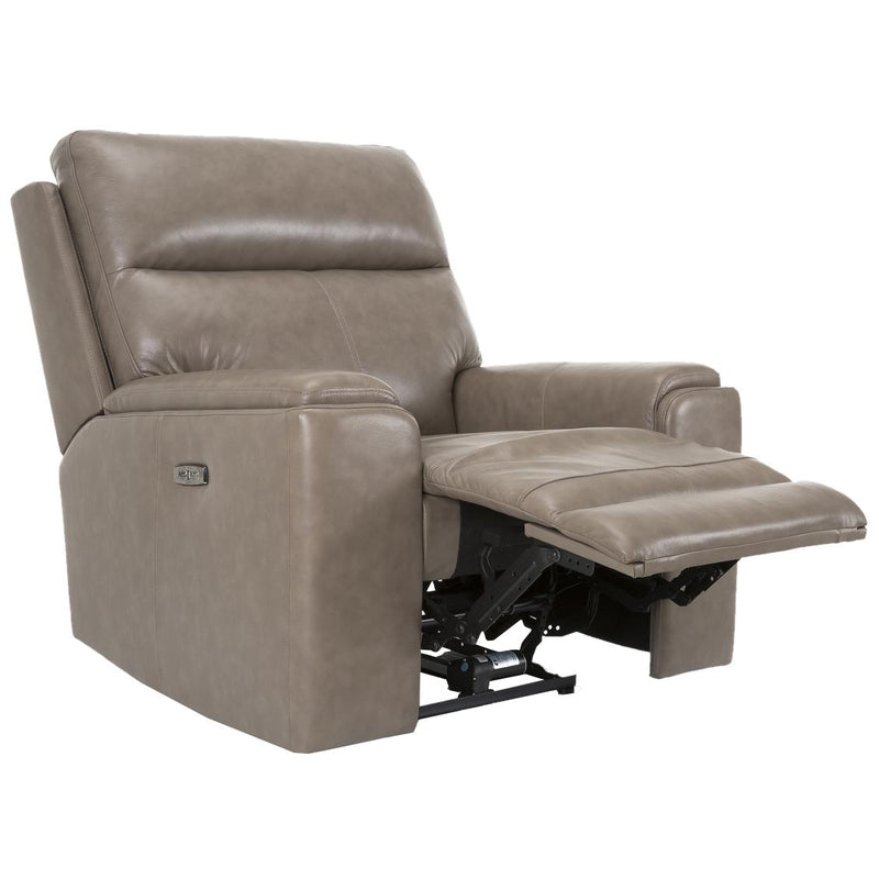 Marzilli International Inc. Genova Power Leather Recliner Genova Power Recliner IMAGE 2