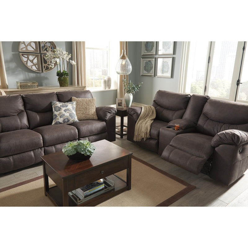 Signature Design by Ashley Boxberg Reclining Leather Look Sofa 3380388C IMAGE 7