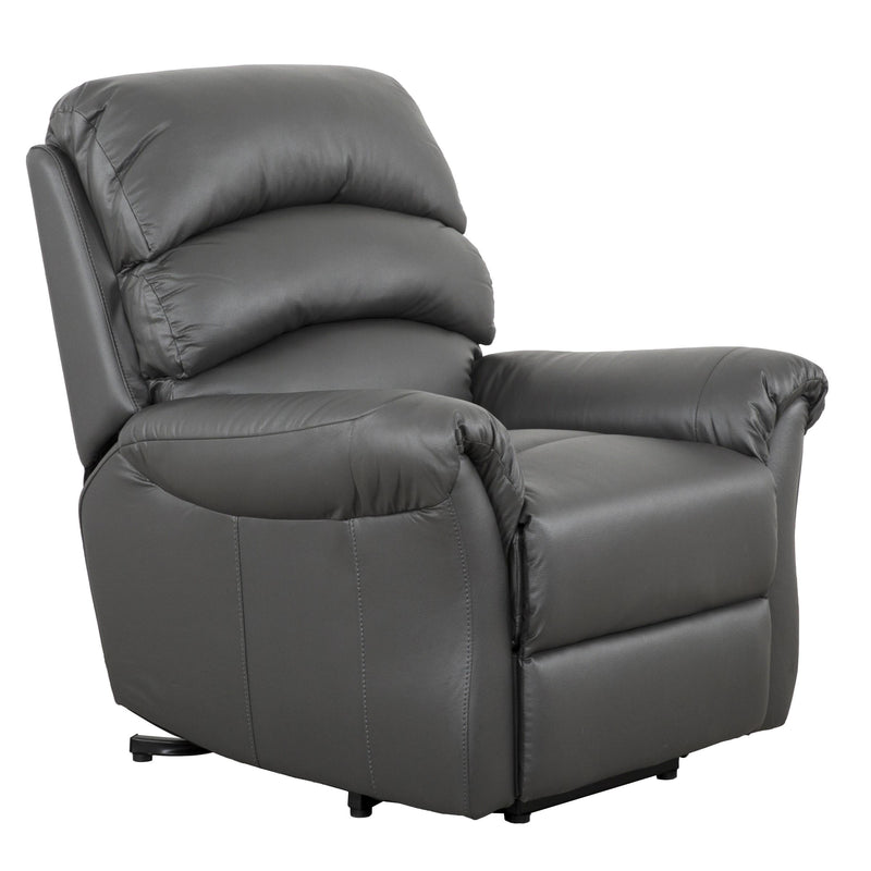 Primo International Fresna Fabric Lift Chair Fresna Lift Chair - PVC Dark Charcoal IMAGE 1