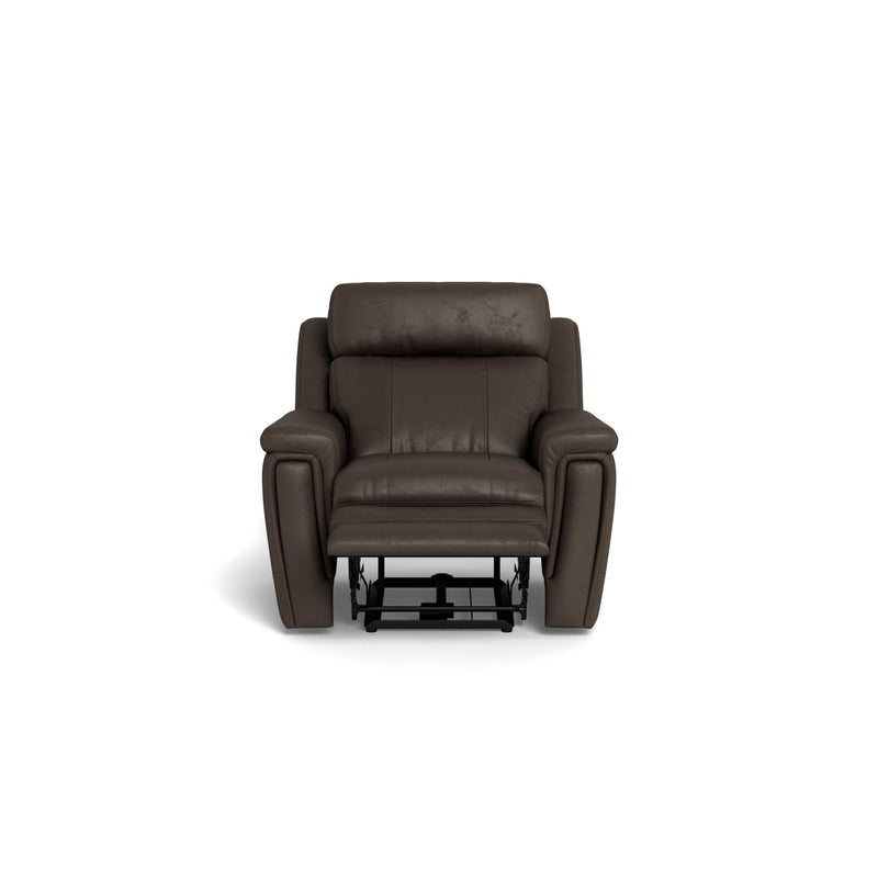 Palliser Asher Power Leather Match Recliner with Wall Recline 41065-L9-SOLANA-MOUNTAIN-MATCH IMAGE 2