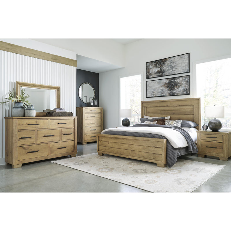 Signature Design by Ashley Galliden 7-Drawer Dresser with Mirror B841-31/B841-36 IMAGE 15