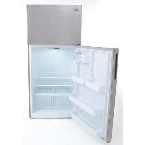 Avanti 30-inch, 18 cu. ft. Freestanding Top Freezer Refrigerator FF18D3S-4 IMAGE 3