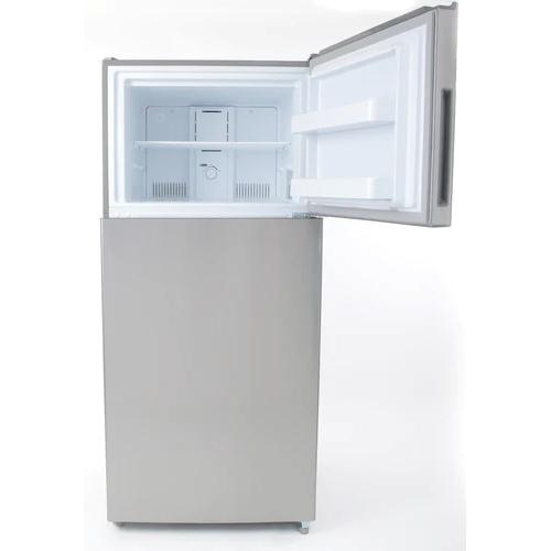 Avanti 30-inch, 18 cu. ft. Freestanding Top Freezer Refrigerator FF18D3S-4 IMAGE 4