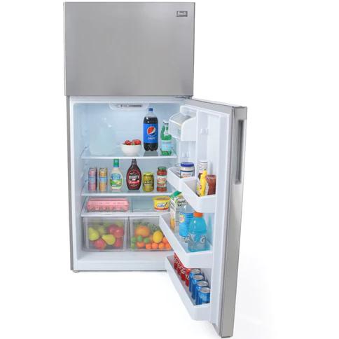 Avanti 30-inch, 18 cu. ft. Freestanding Top Freezer Refrigerator FF18D3S-4 IMAGE 5