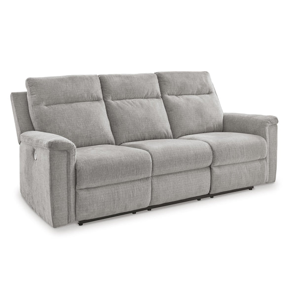 Signature Design by Ashley Barnsana Power Reclining Fabric Sofa 3320187C IMAGE 1