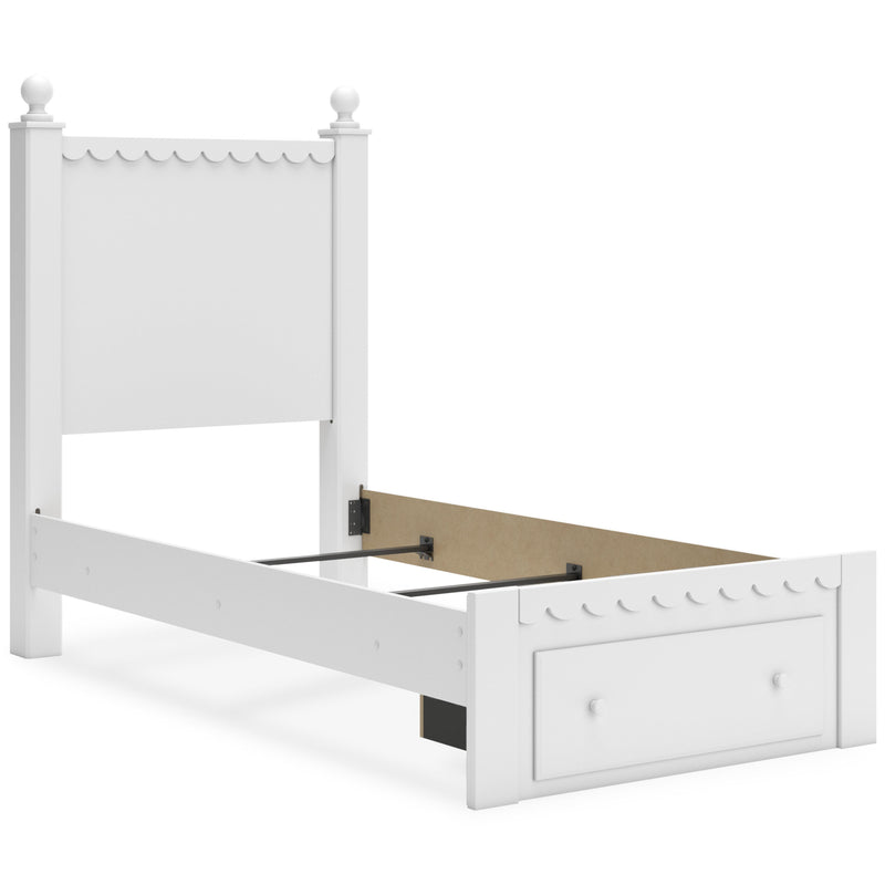 Signature Design by Ashley Mollviney Twin Panel Bed with Storage B2540-53/B2540-52S/B2540-83 IMAGE 6