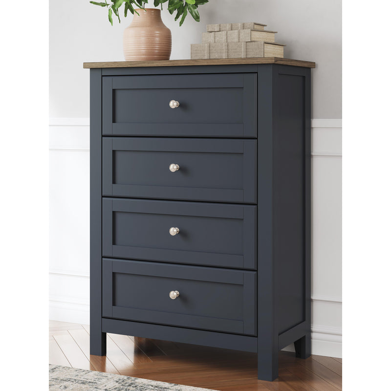 Signature Design by Ashley Landocken 4-Drawer Chest B414-45 IMAGE 7