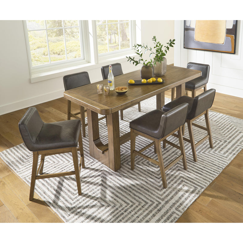 Signature Design by Ashley Cabalynn Counter Height Dining Table D974-13 IMAGE 14