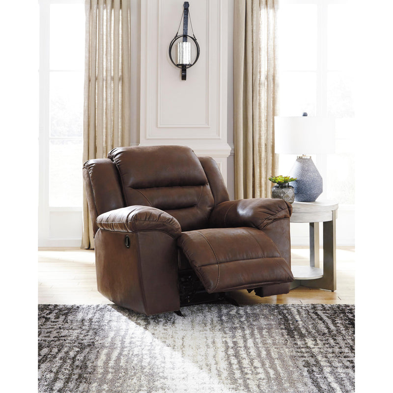 Signature Design by Ashley Stoneland Rocker Leather Look Recliner 3990425C IMAGE 6