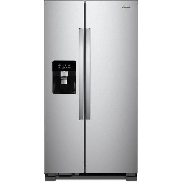 Whirlpool 33-inch, 21.0 cu. ft. Side-By-Side Refrigerator WRS321SDHZBF IMAGE 1