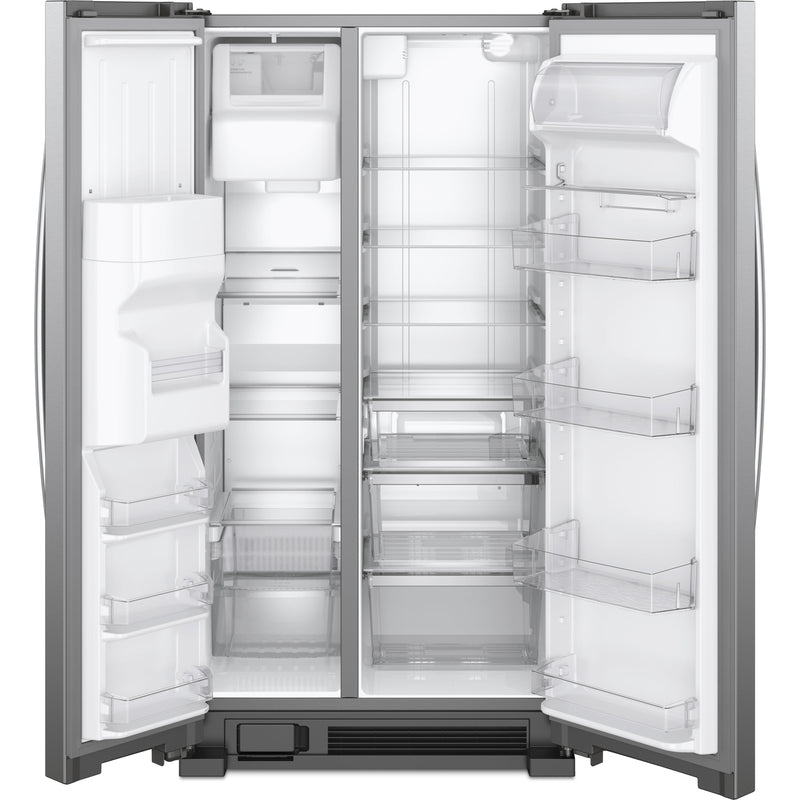 Whirlpool 33-inch, 21.0 cu. ft. Side-By-Side Refrigerator WRS321SDHZBF IMAGE 4