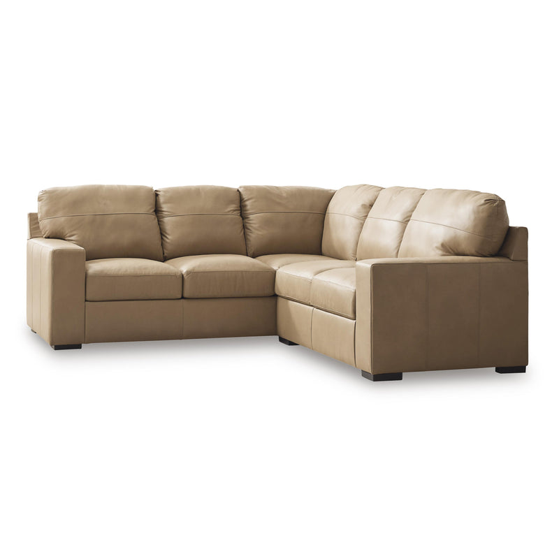 Signature Design by Ashley Bandon Leather Match 2 pc Sectional 3800648C/3800656C IMAGE 1