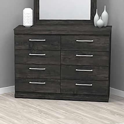 Dynamic Furniture 8-Drawer Dresser 290-888 8-Drawer Dresser - Inky Maple IMAGE 1