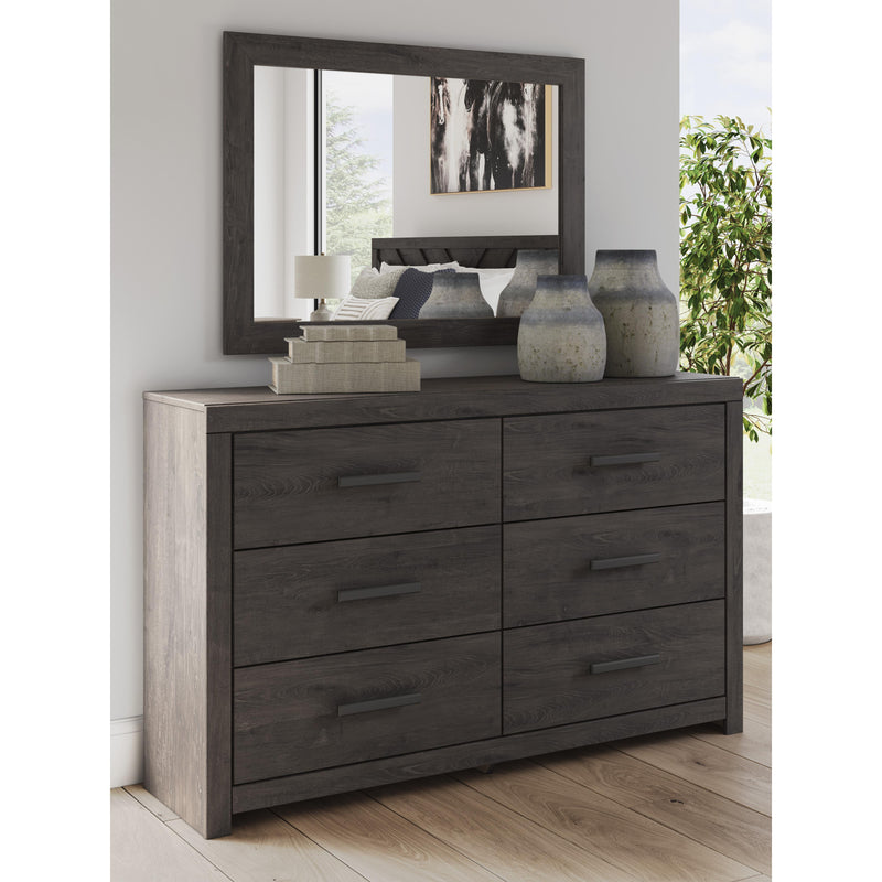 Signature Design by Ashley Prendonea 6-Drawer Dresser with Mirror B3789-31/B3789-36 IMAGE 6