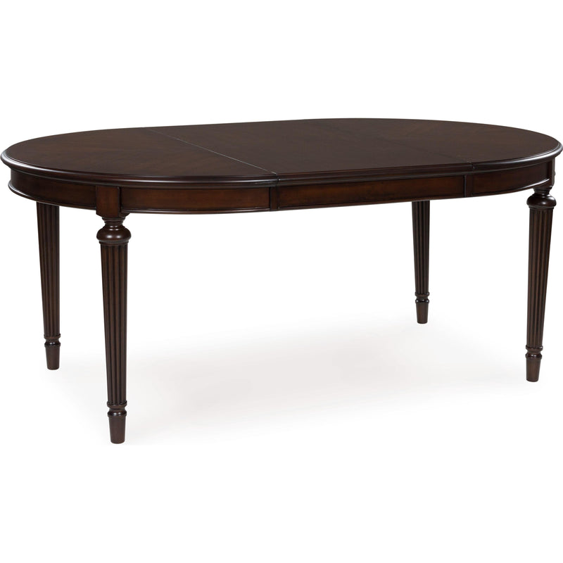 Signature Design by Ashley Lavinton D764-35 Oval Dining Room Extension Table IMAGE 1