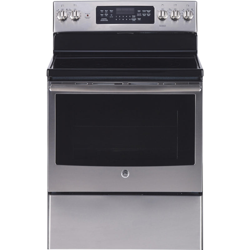 GE 30-inch Freestanding Electric Range C'Mon Down IMAGE 1