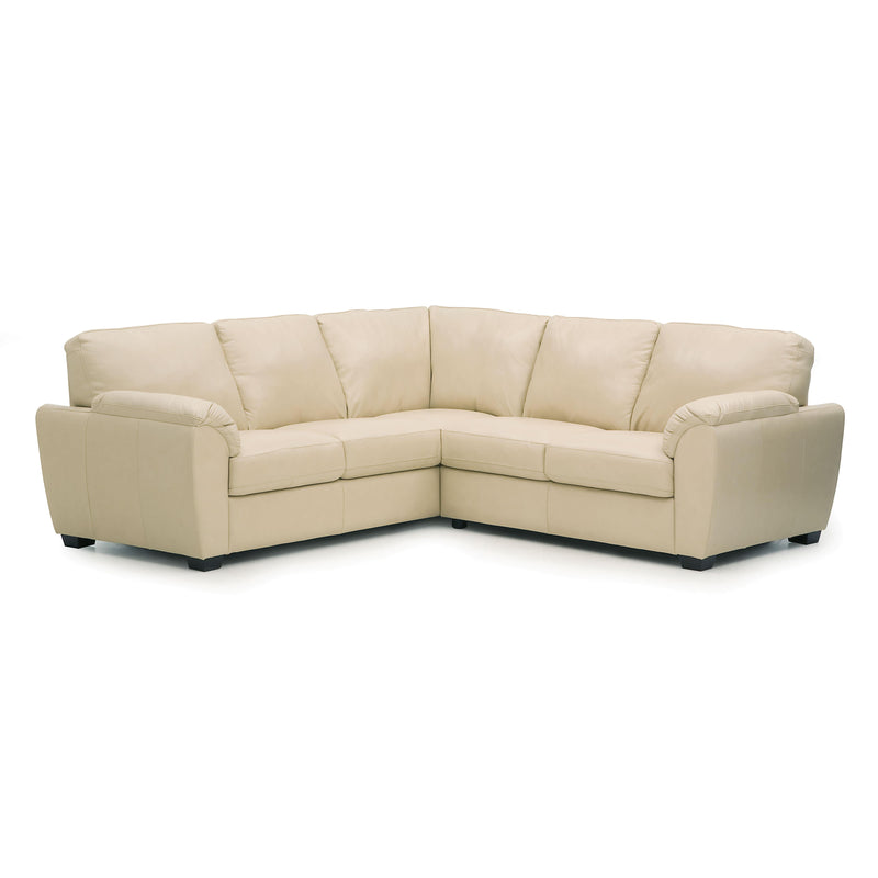 Palliser Lanza Stationary Leather 2 pc Sectional Lanza 2 pc Sectional IMAGE 1