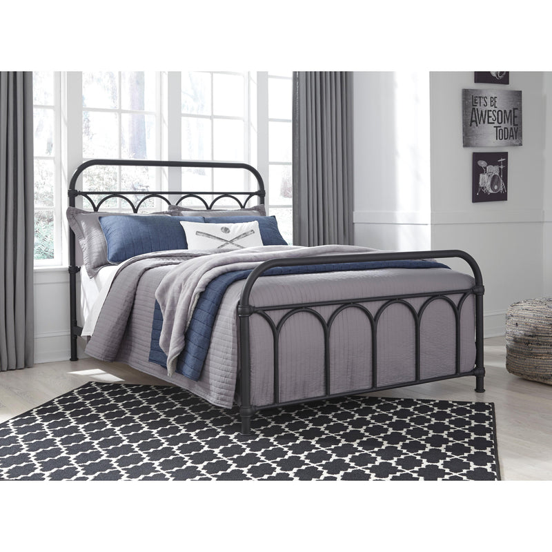 Signature Design by Ashley Nashburg Queen Metal Bed B280-681