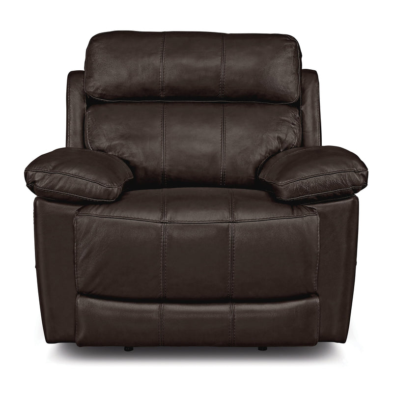 Palliser Finley Power Leather Match Recliner with Wall Recline Finley